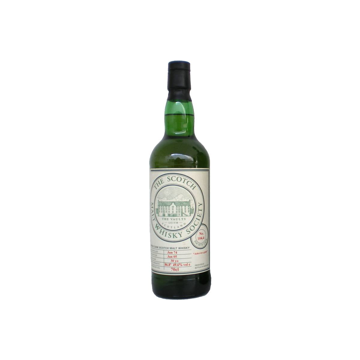 The Scotch Malt Whisky Society 1974 30 Years Single Malt Whisky