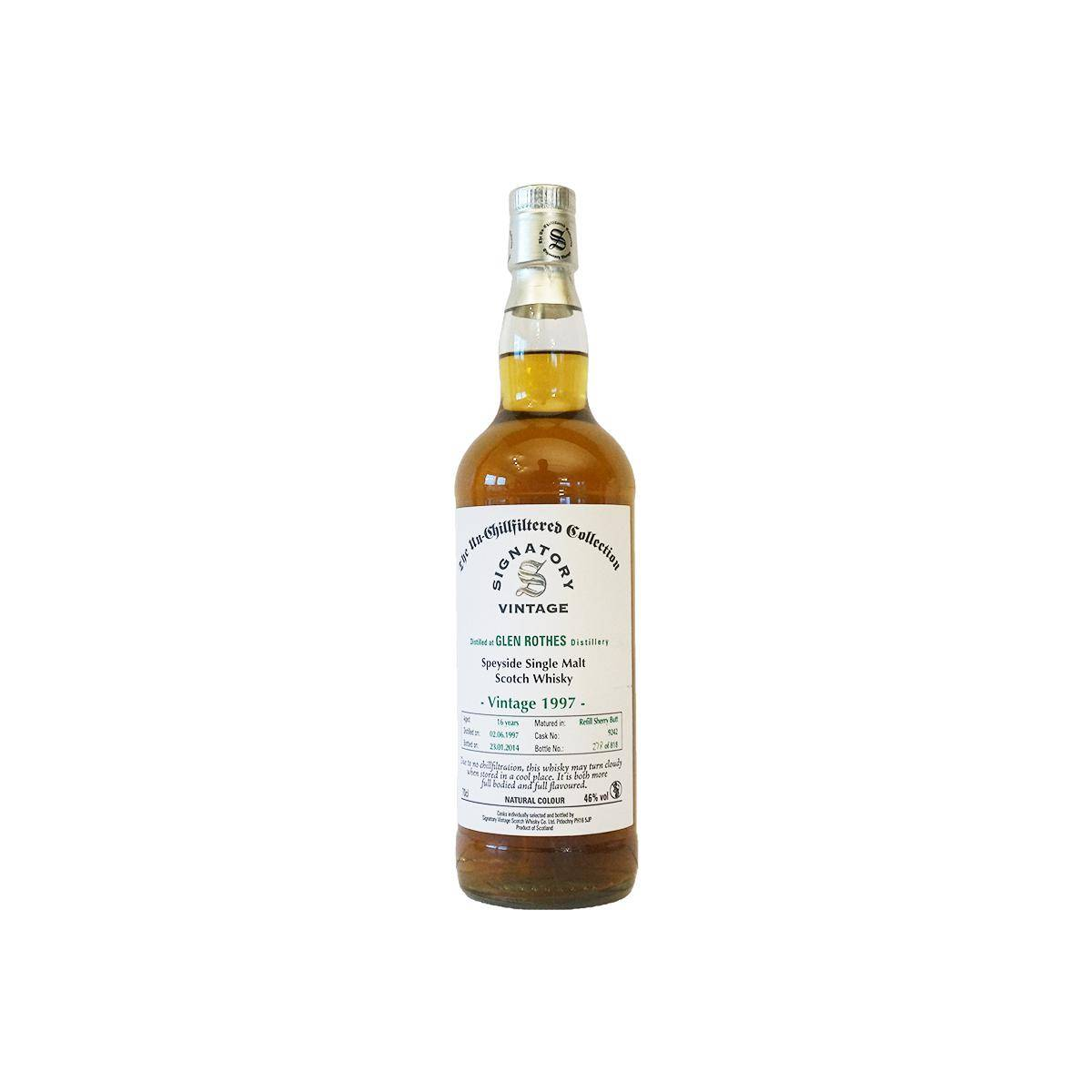 The Glenrothes The Un-Chillfiltered Collection 1997 16 Years Single Malt Whisky