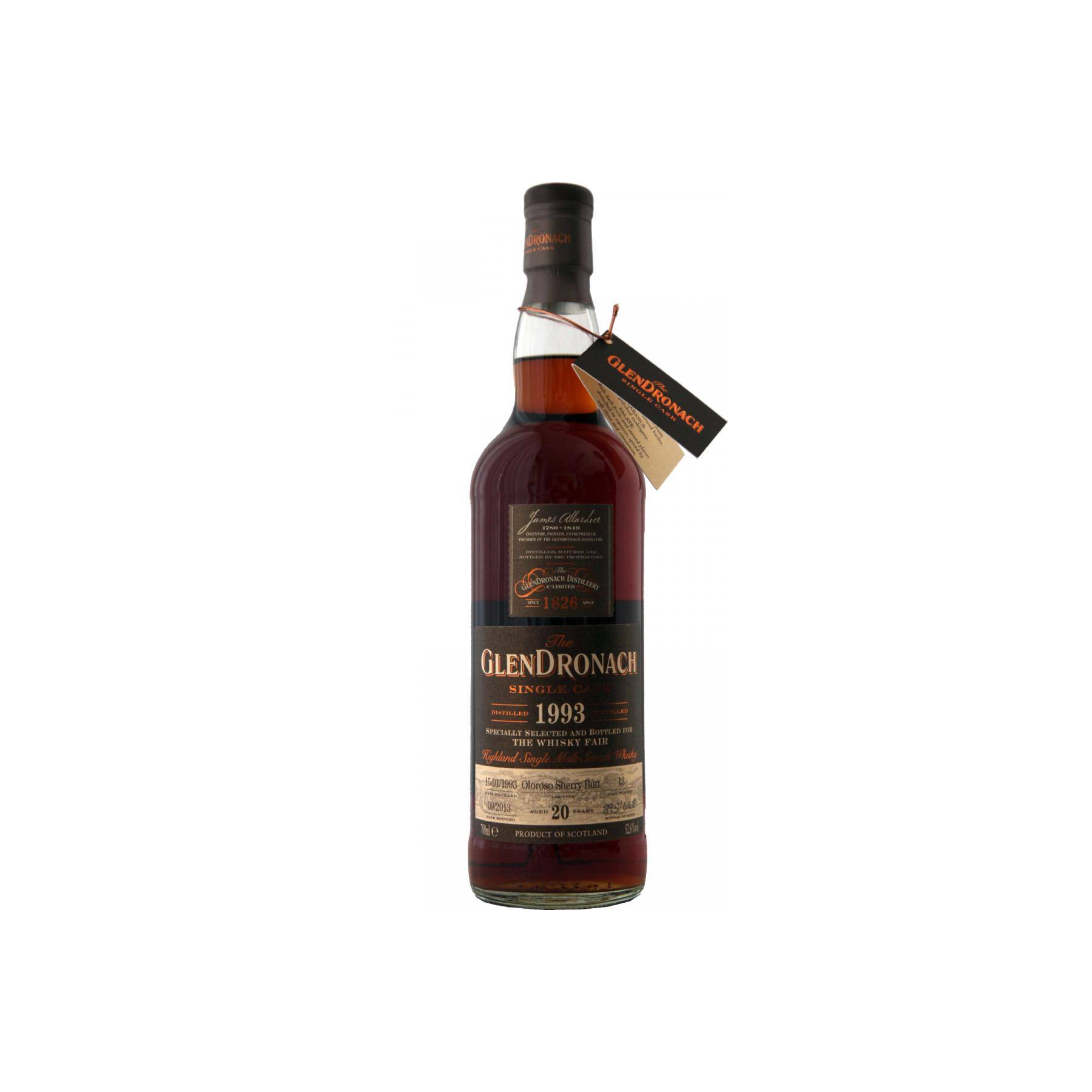 GlenDronach Single Cask 1993 20 Years Single Malt Whisky