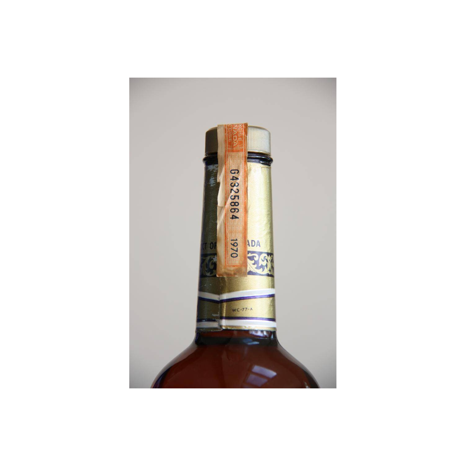 Canadian Club 1970 Blended Whisky 2