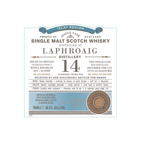 Laphroaig Old Particular 1998 14 Years Single Malt Whisky