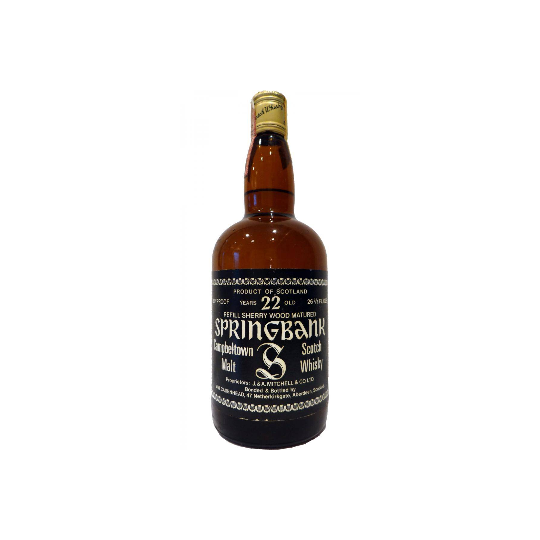 Springbank 22 Years Single Malt Whisky