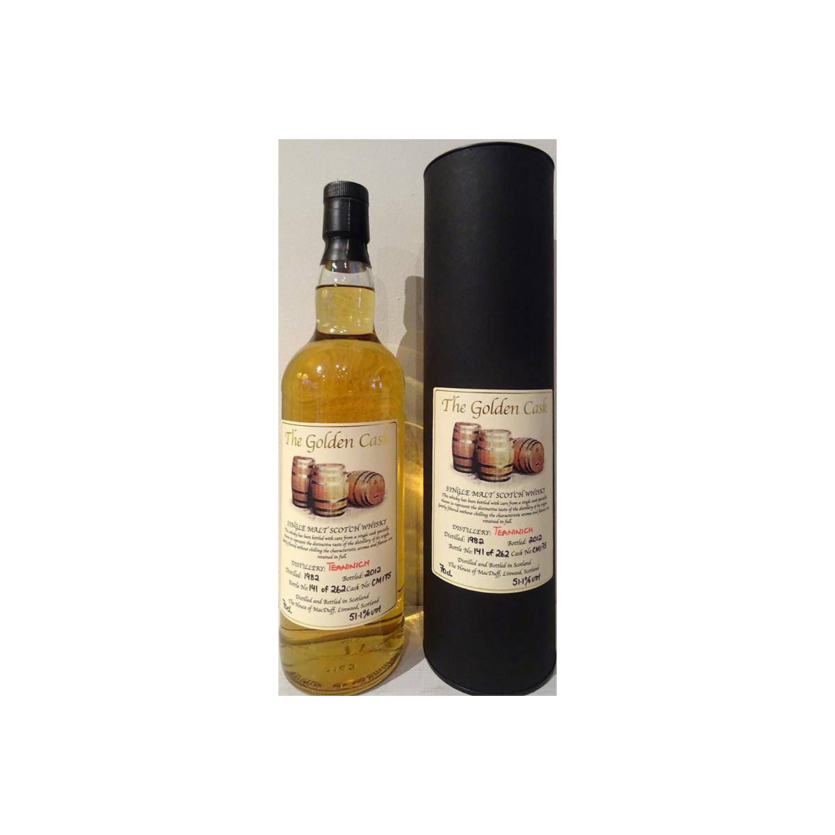 Teaninich 1982 29 Years Single Malt Whisky 3
