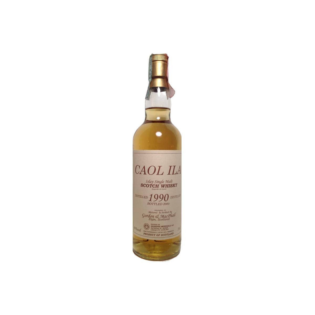 Caol Ila 1990 10 Years Single Malt Whisky