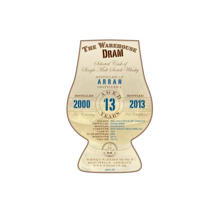Arran 2000 13 Years Single Malt Whisky
