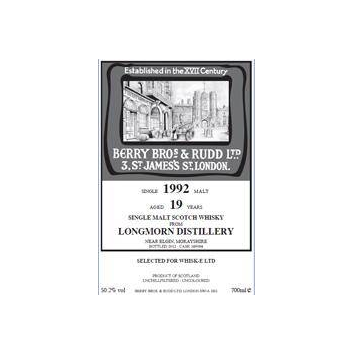 Longmorn 1992 19 Years Single Malt Whisky