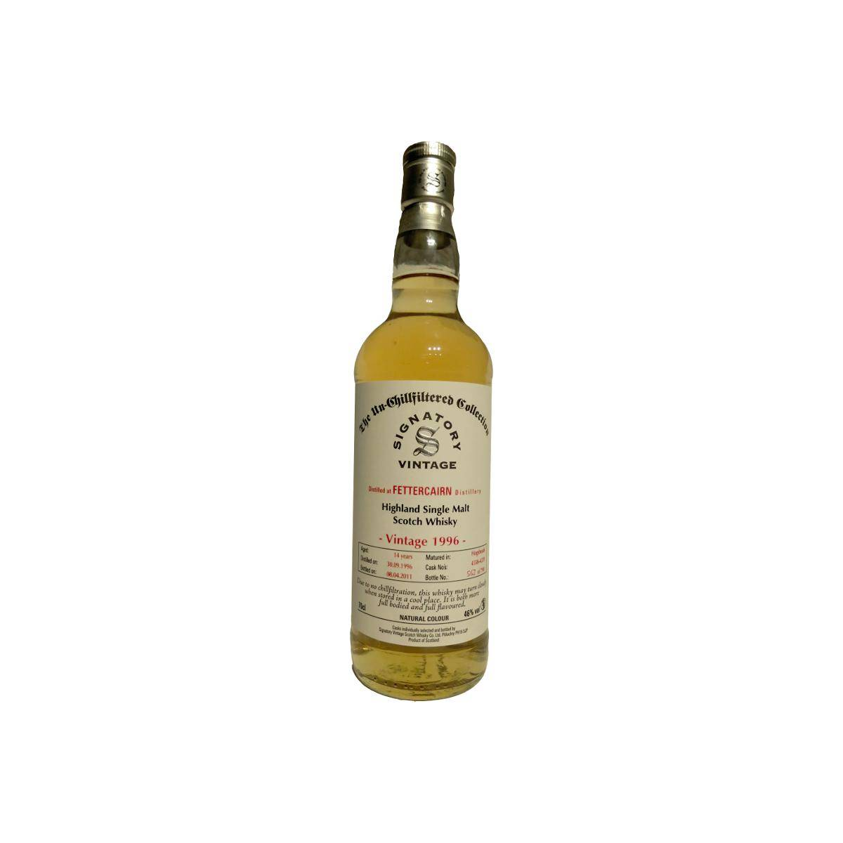 Fettercairn The Un-Chillfiltered Collection 1996 14 Years Single Malt Whisky