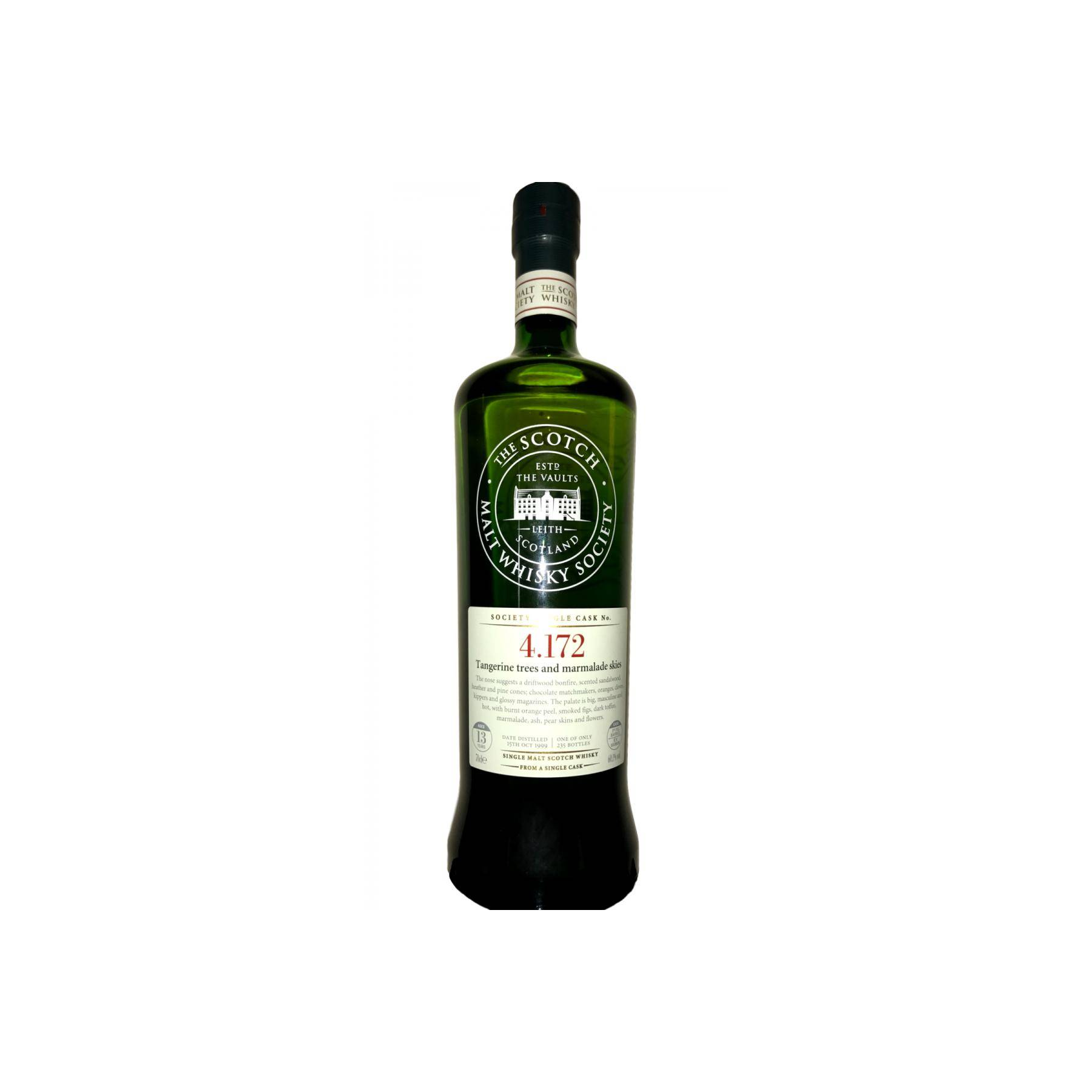 The Scotch Malt Whisky Society 1999 13 Years Single Malt Whisky
