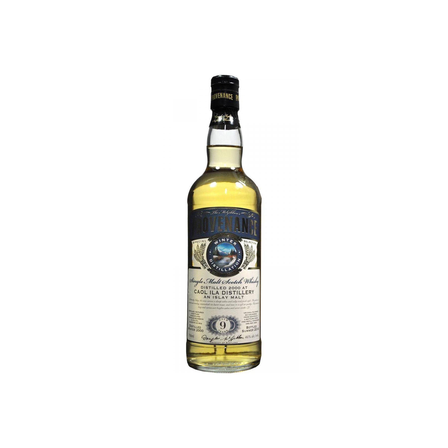 Caol Ila McGibbon's Provenance 2000 9 Years Single Malt Whisky