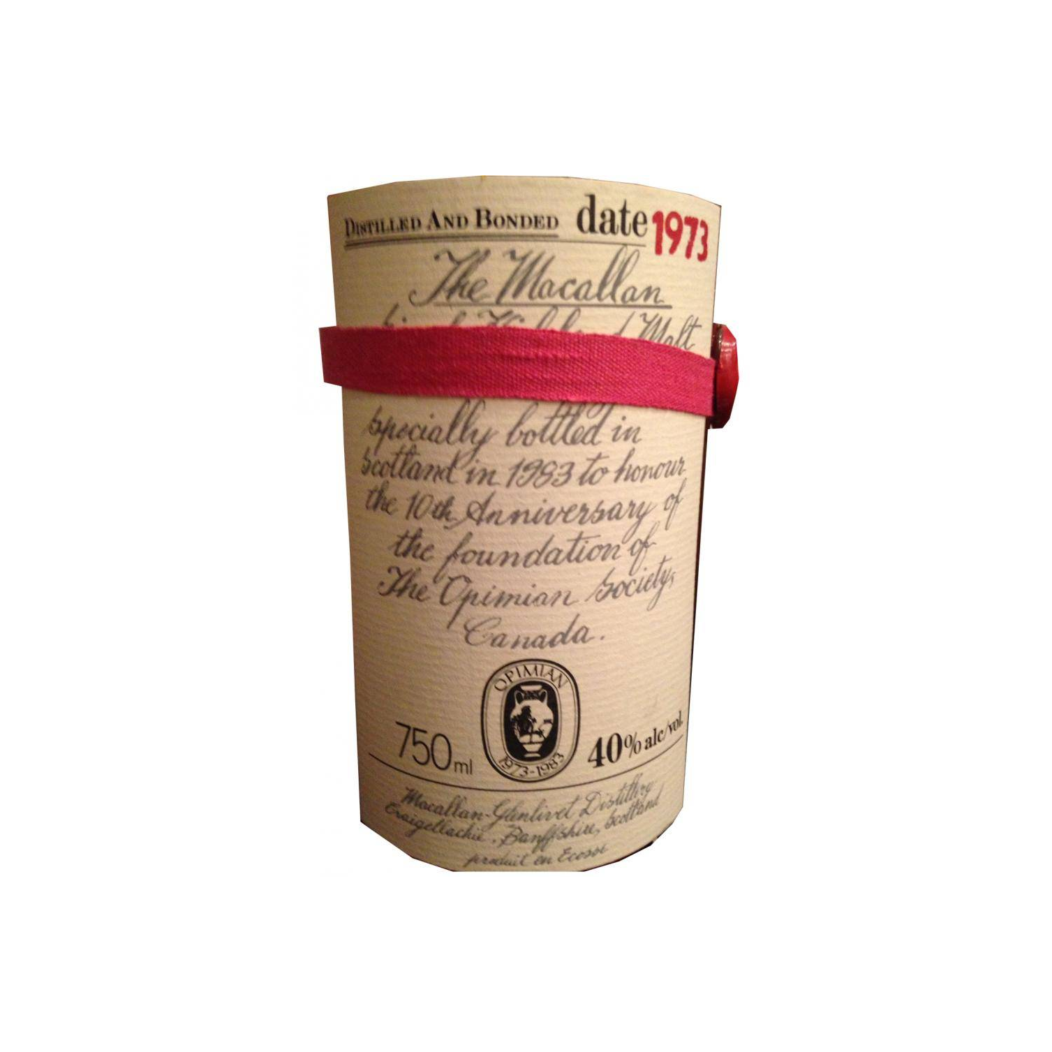 The Macallan 1973 10 Years Single Malt Whisky 3