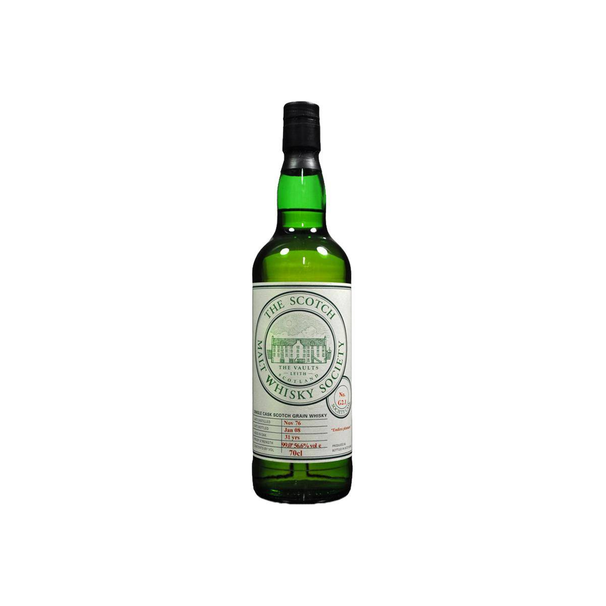 The Scotch Malt Whisky Society 1976 31 Years Single Grain Whisky