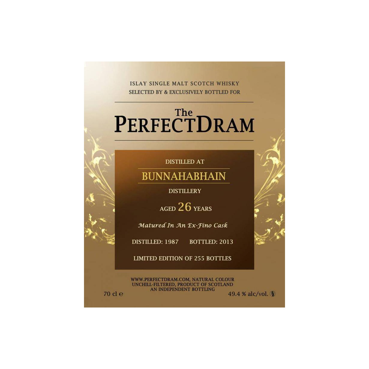 Bunnahabhain 1987 26 Years Single Malt Whisky 2