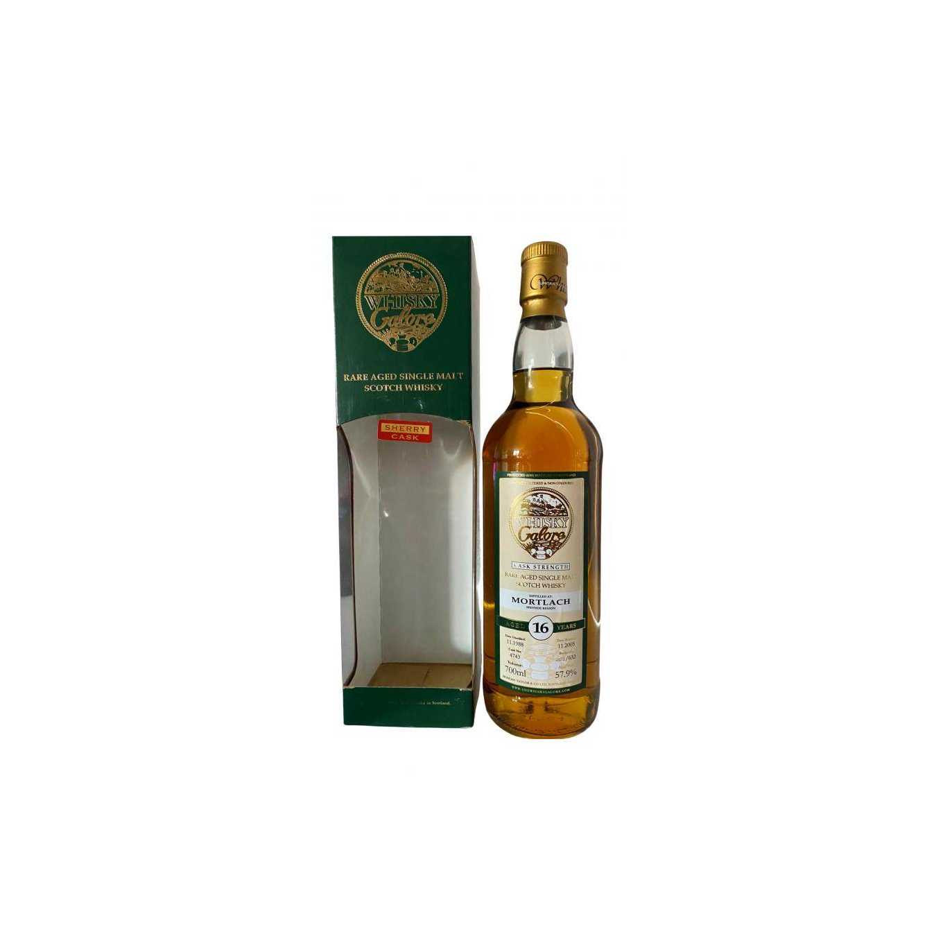 Mortlach 1988 16 Years Single Malt Whisky 2