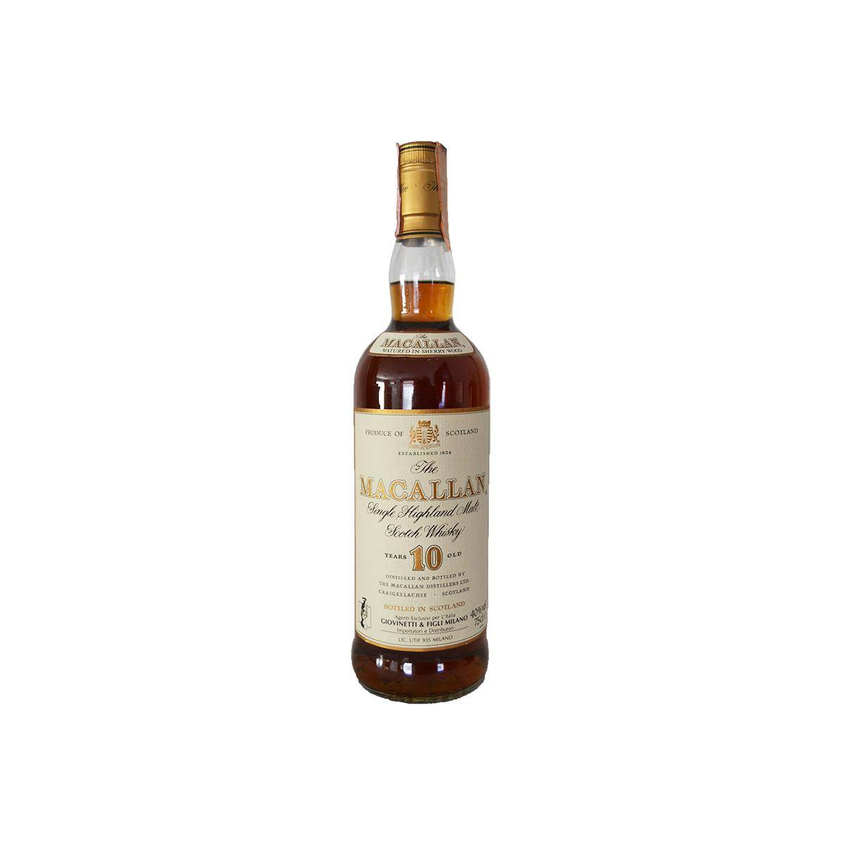 The Macallan 10 Years Single Malt Whisky