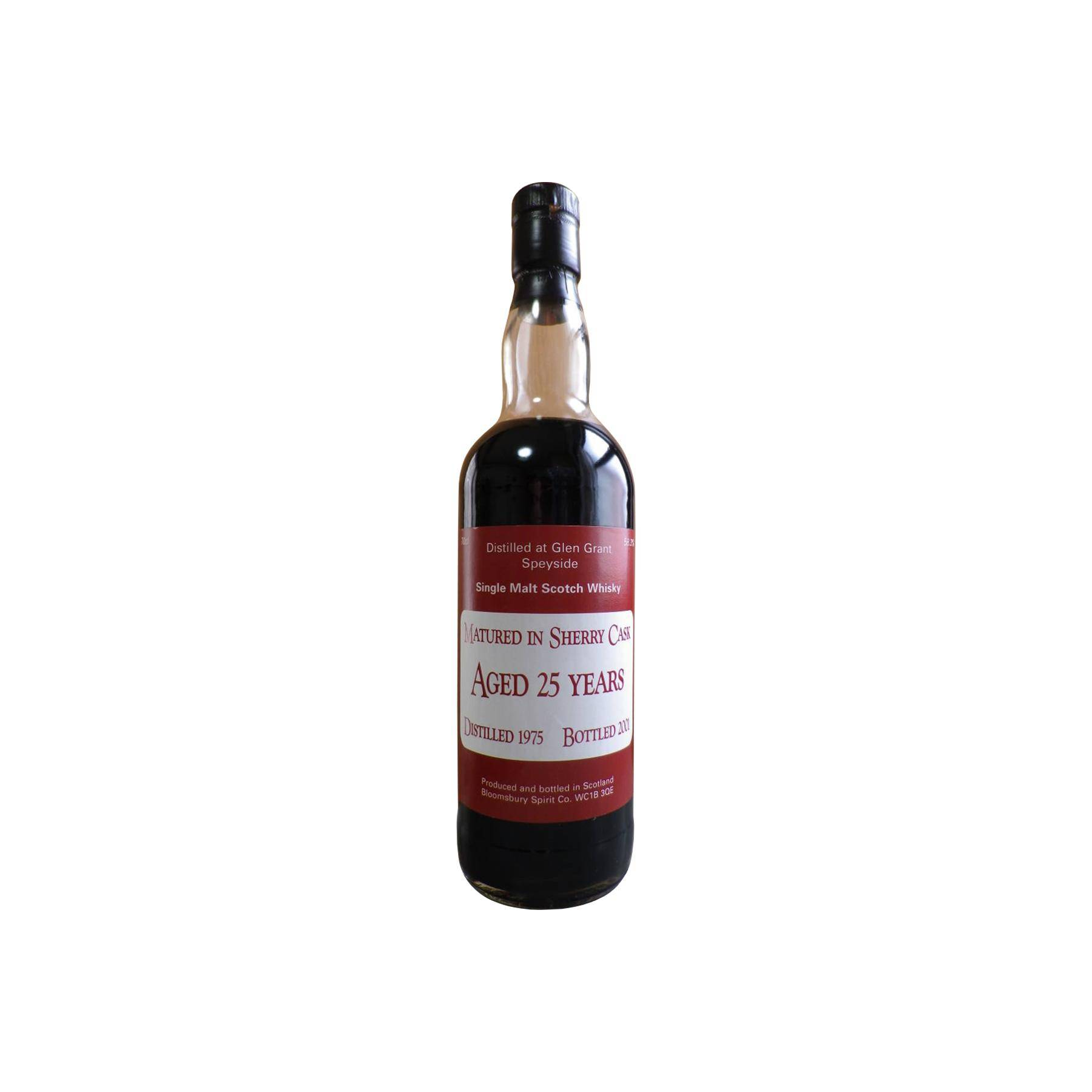 Glen Grant 1975 25 Years Single Malt Whisky