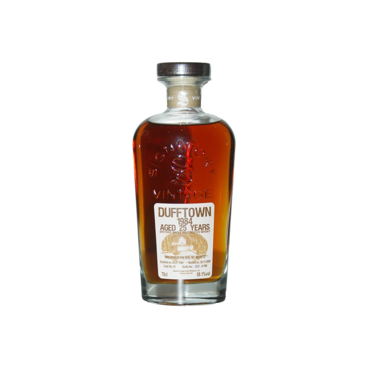 Dufftown Cask Strength Collection 1984 25 Years Single Malt Whisky