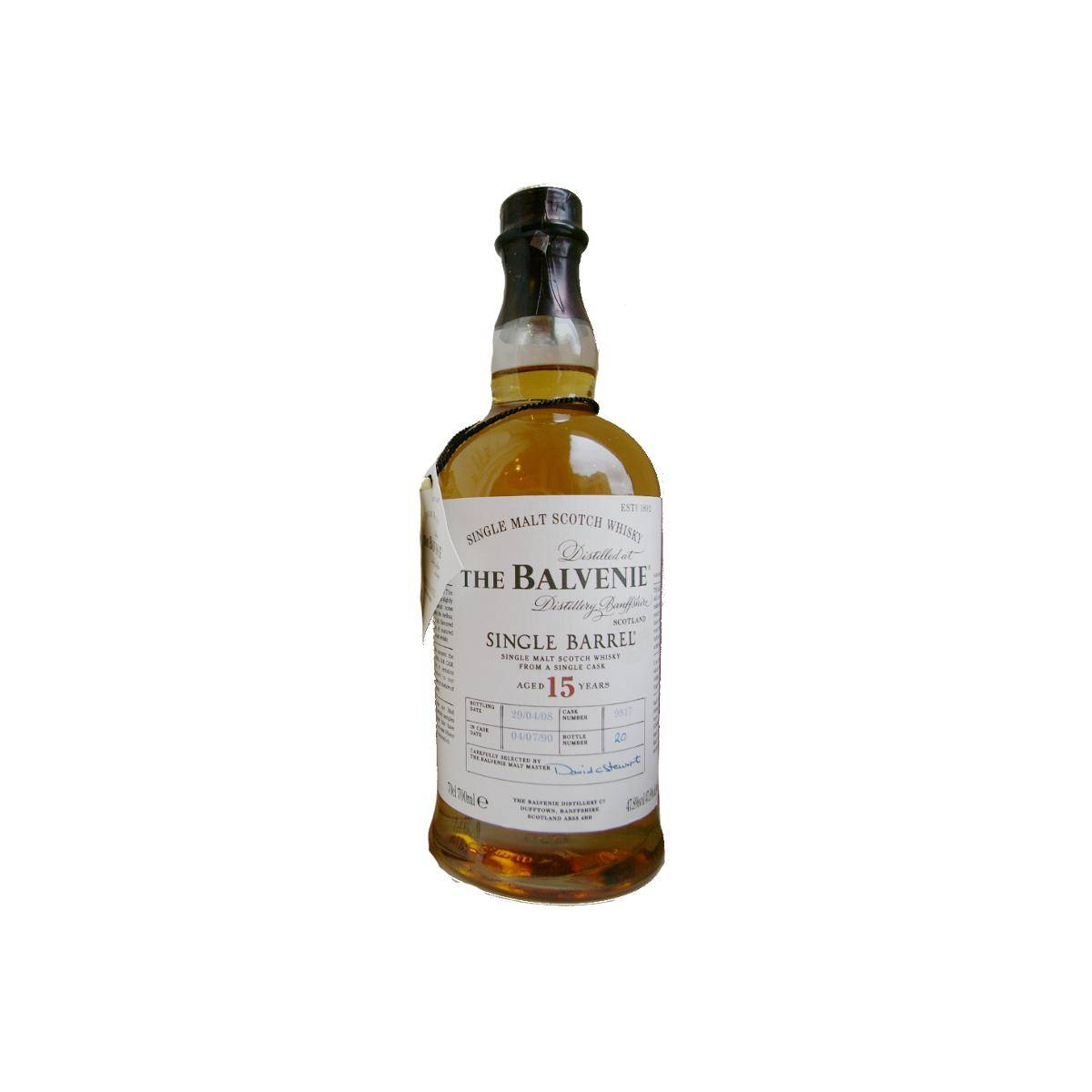 The Balvenie Single Cask 1990 15 Years Single Malt Whisky