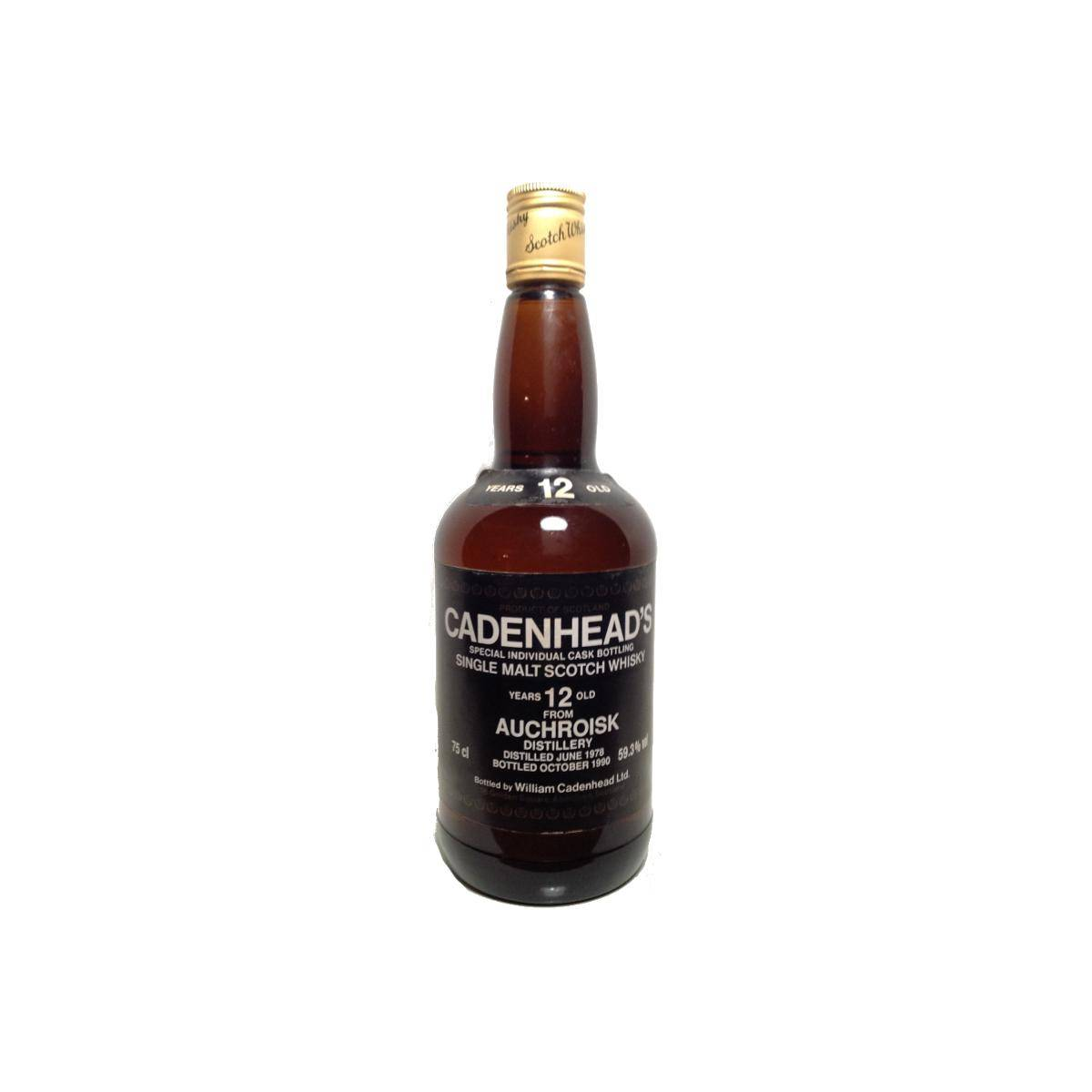 Auchroisk 1978 12 Years Single Malt Whisky