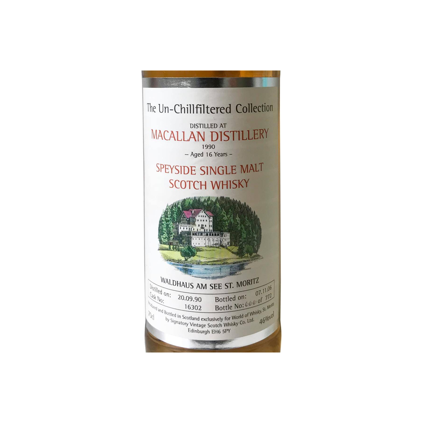 The Macallan The Un-Chillfiltered Collection 1990 16 Years Single Malt Whisky 2