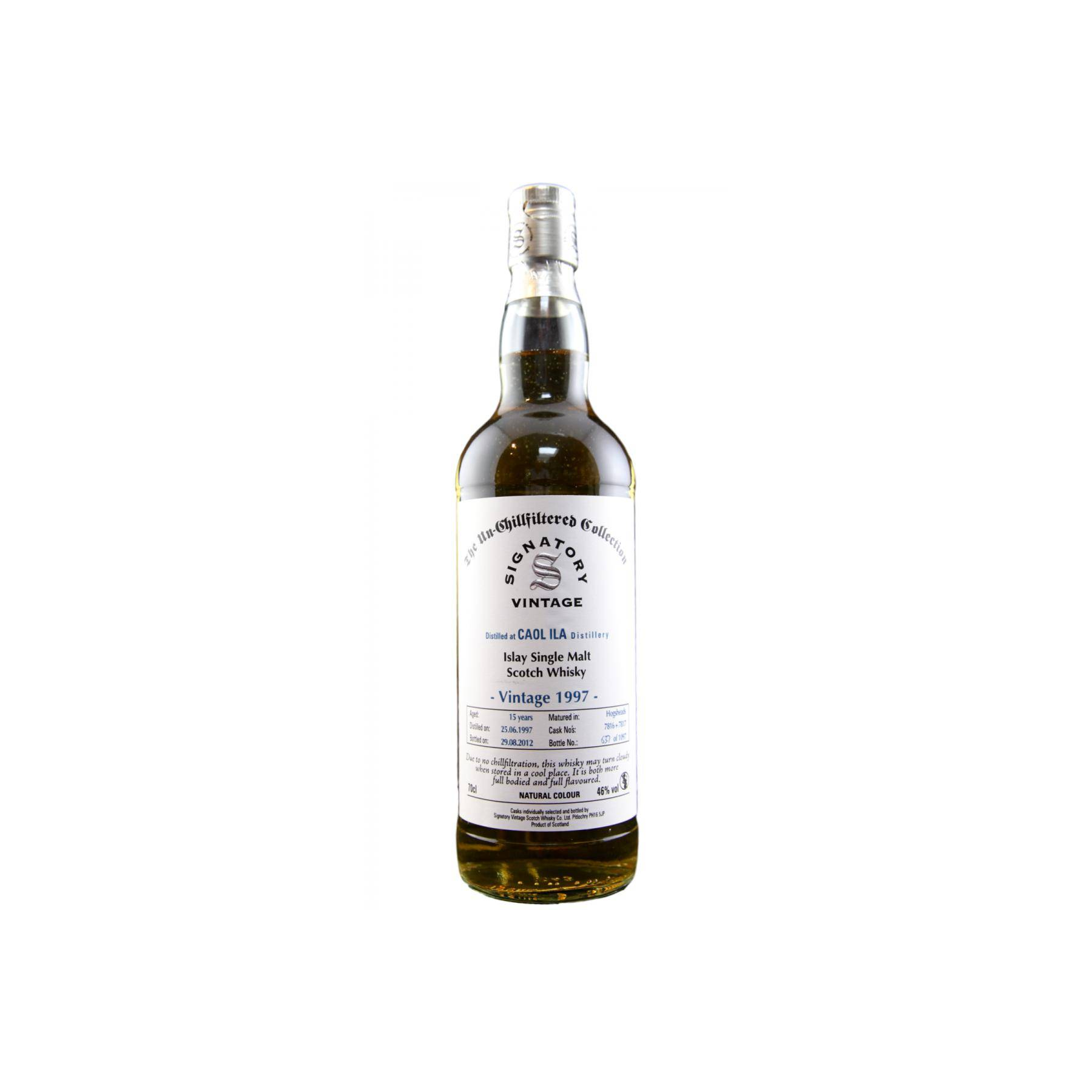 Caol Ila The Un-Chillfiltered Collection 1997 15 Years Single Malt Whisky