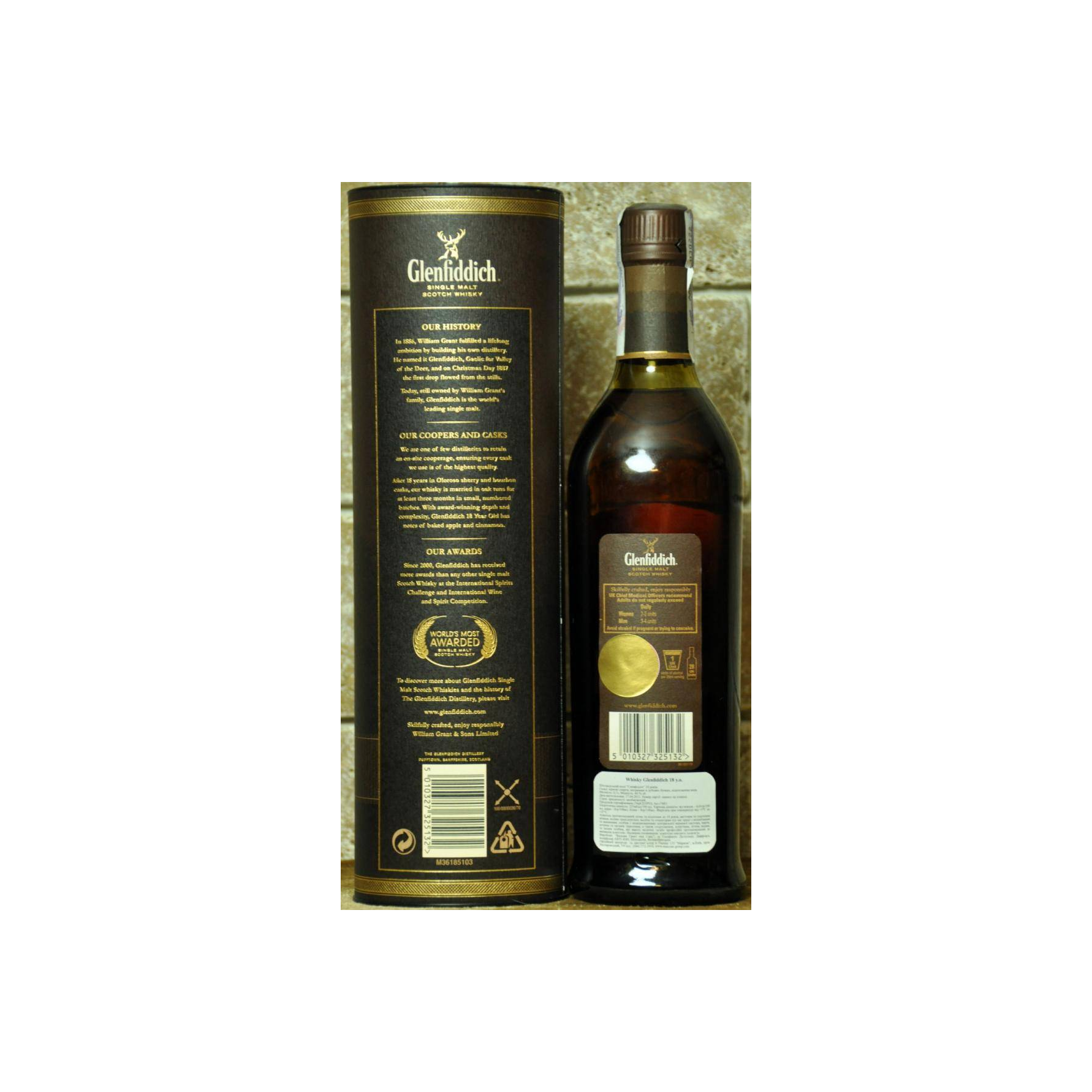 Glenfiddich 18 Years Single Malt Whisky 2