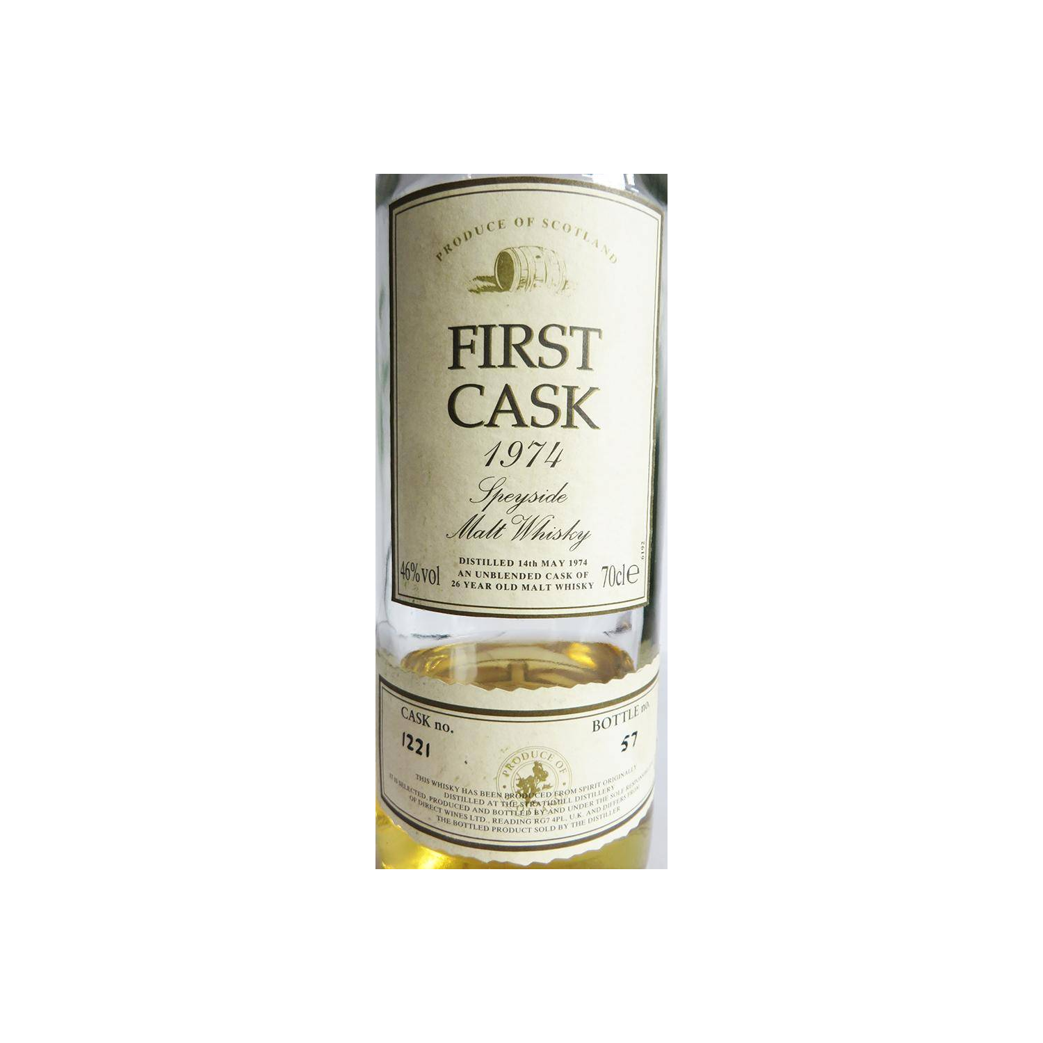 Strathmill 1974 26 Years Single Malt Whisky 2