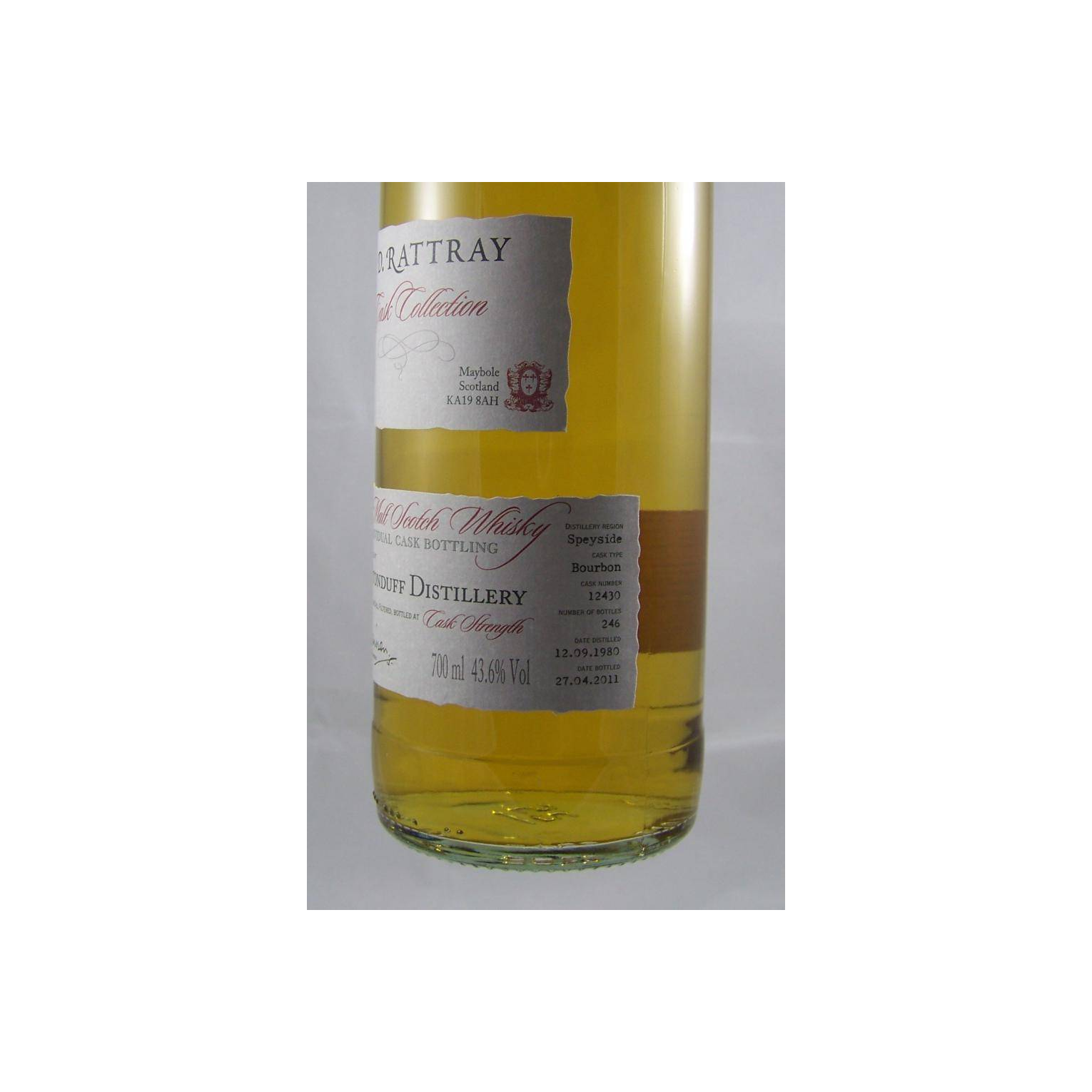 Miltonduff Individual Cask Bottling 1980 30 Years Single Malt Whisky 2