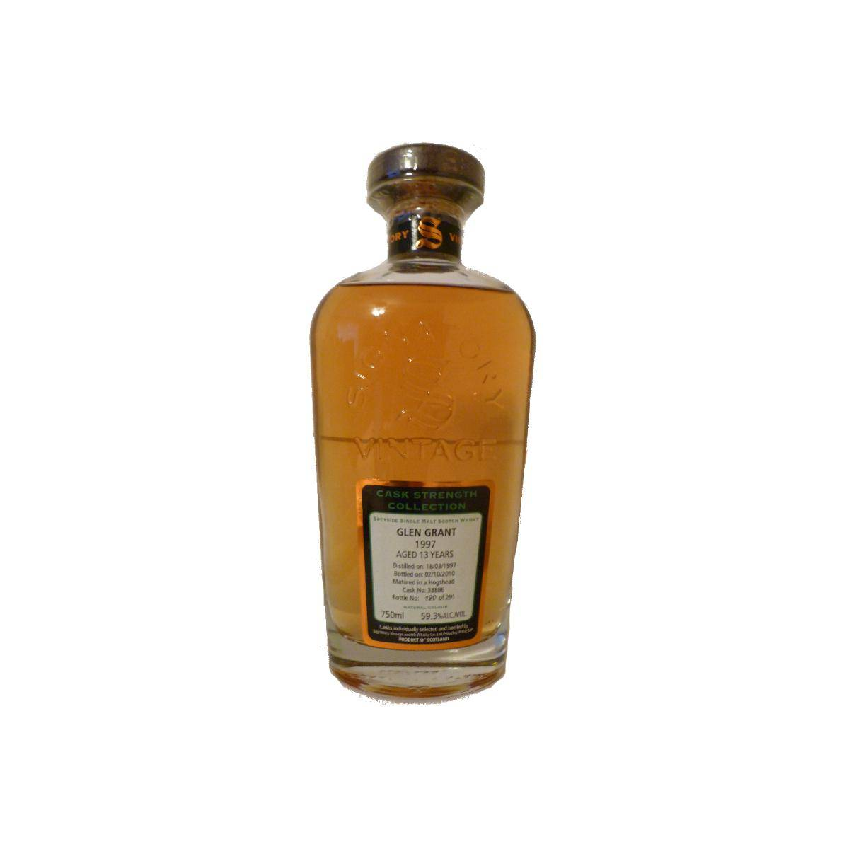 Glen Grant Cask Strength Collection 1997 13 Years Single Malt Whisky