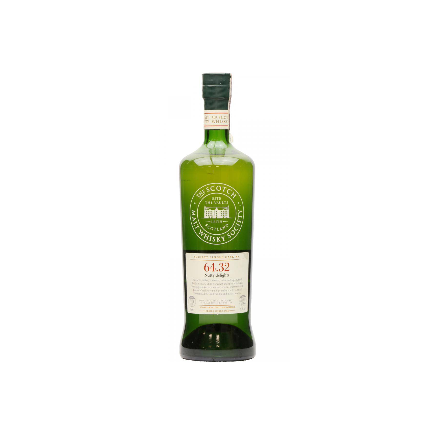 The Scotch Malt Whisky Society 2001 10 Years Single Malt Whisky