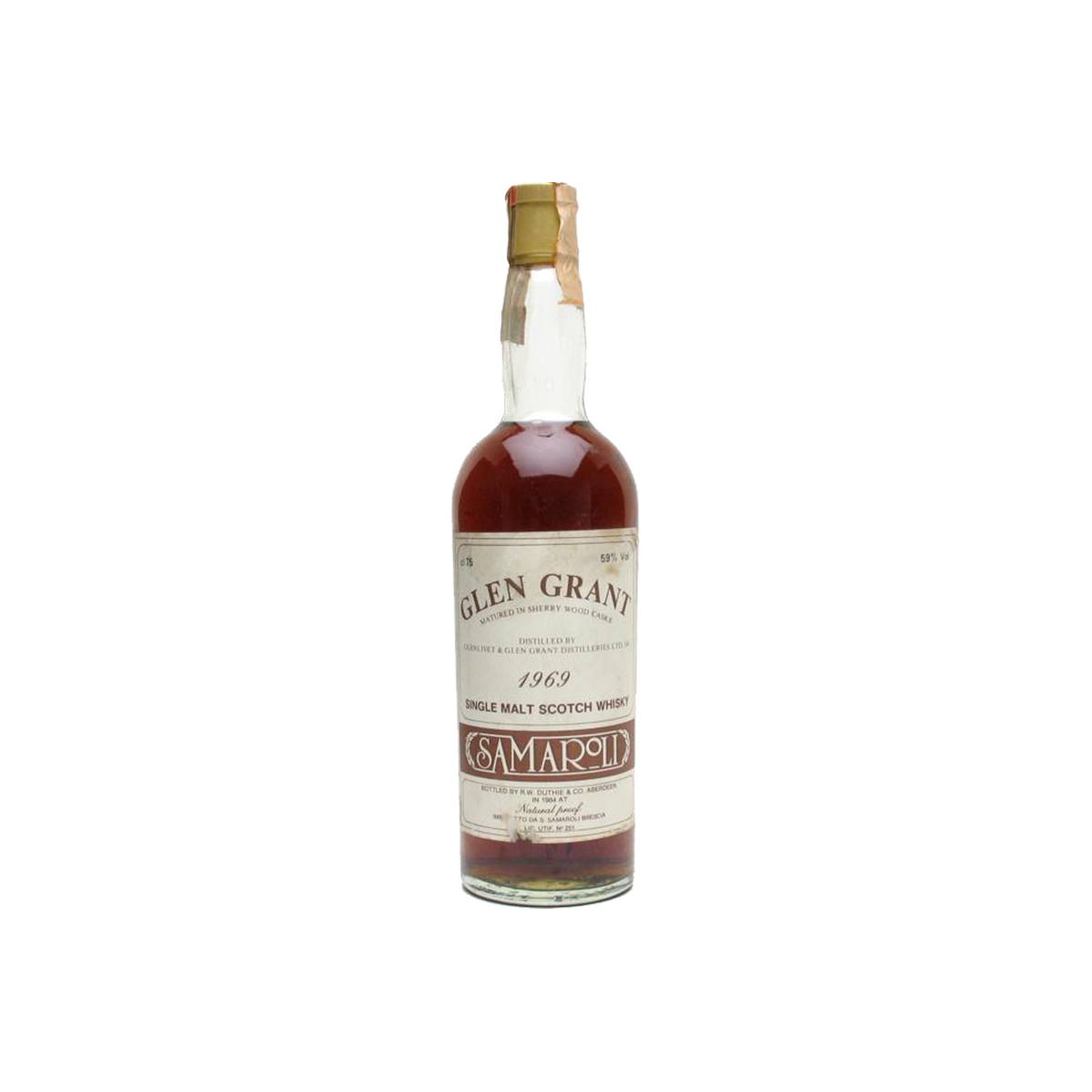 Glen Grant 1969 15 Years Single Malt Whisky