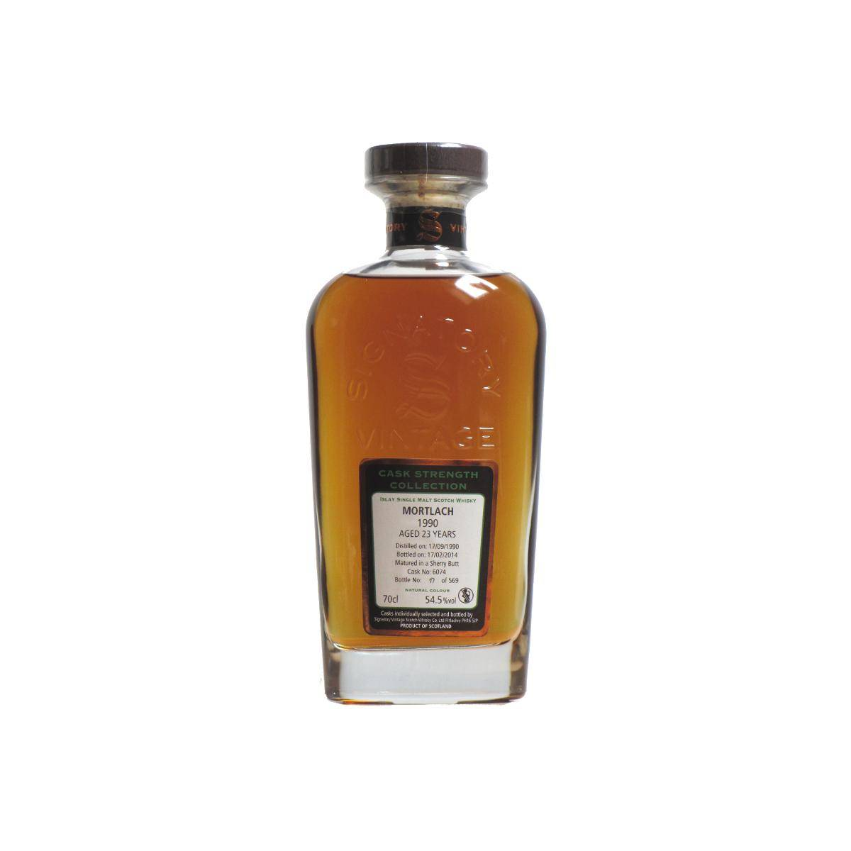Mortlach Cask Strength Collection 1990 23 Years Single Malt Whisky 2