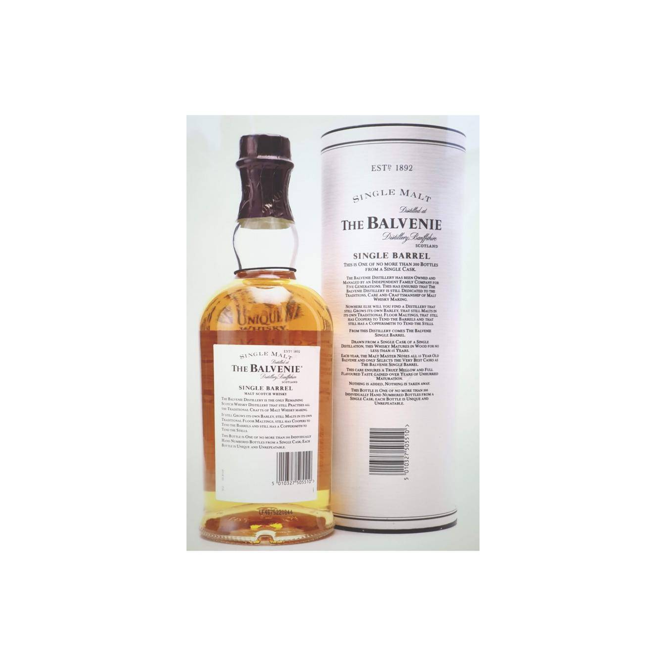The Balvenie Single Cask 1982 15 Years Single Malt Whisky 3