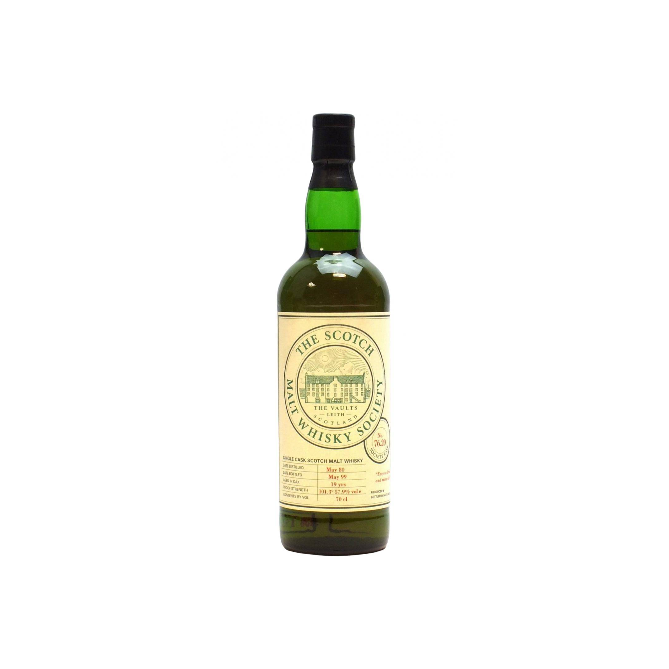 The Scotch Malt Whisky Society 1980 19 Years Single Malt Whisky