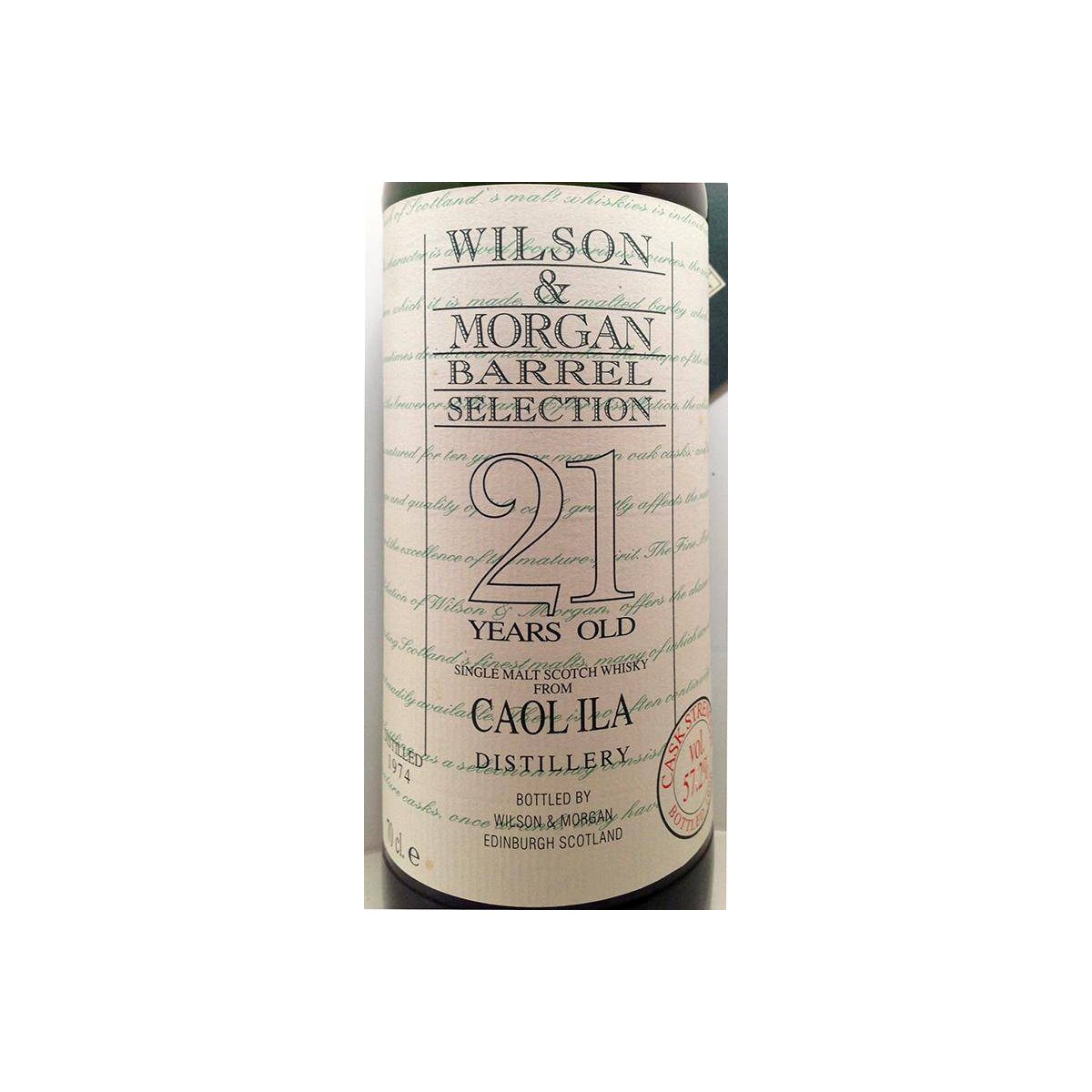 Caol Ila Barrel Selection 1974 21 Years Single Malt Whisky 2