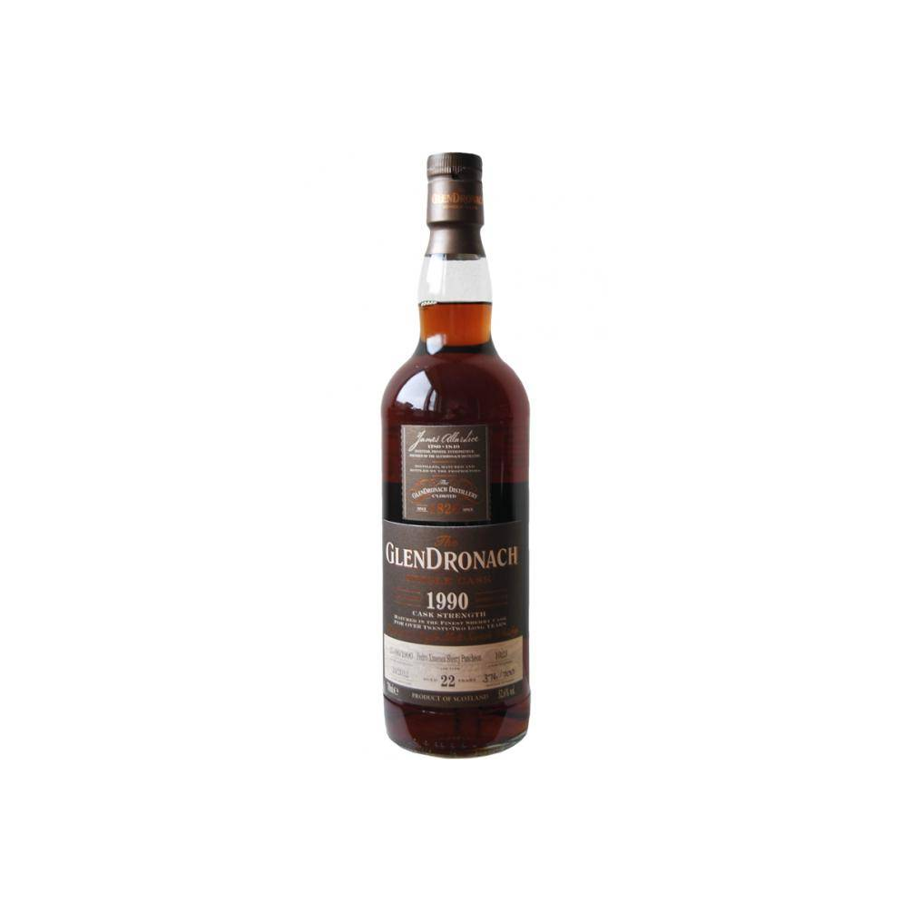 GlenDronach Single Cask 1990 22 Years Single Malt Whisky
