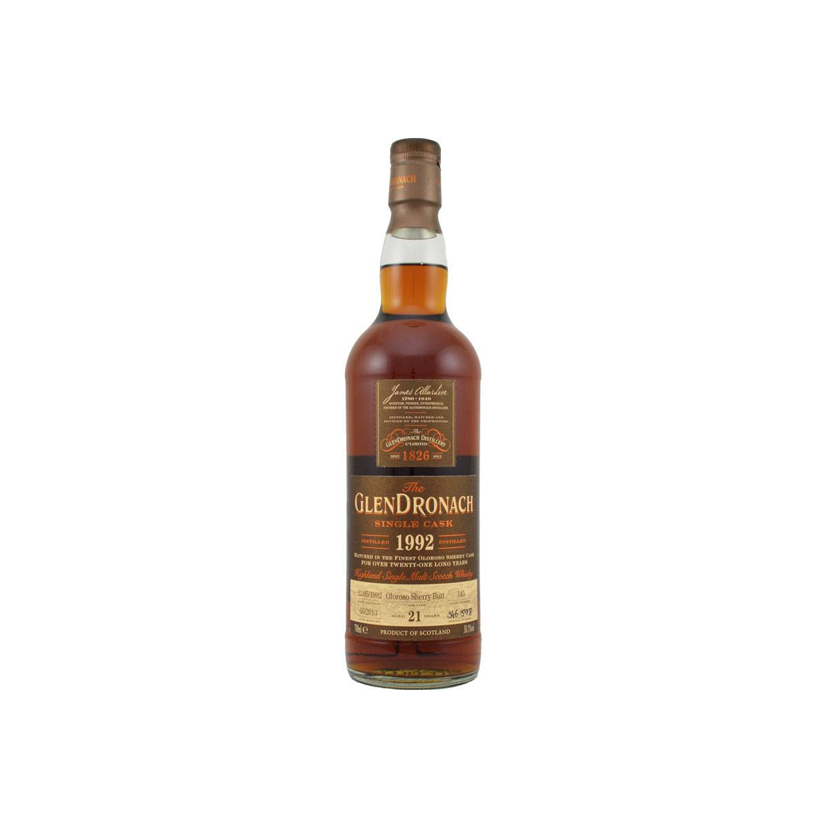 GlenDronach 1992 21 Years Single Malt Whisky