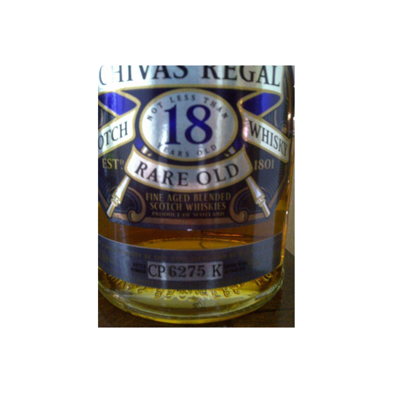 Chivas Regal 18 Years Blended Whisky 2