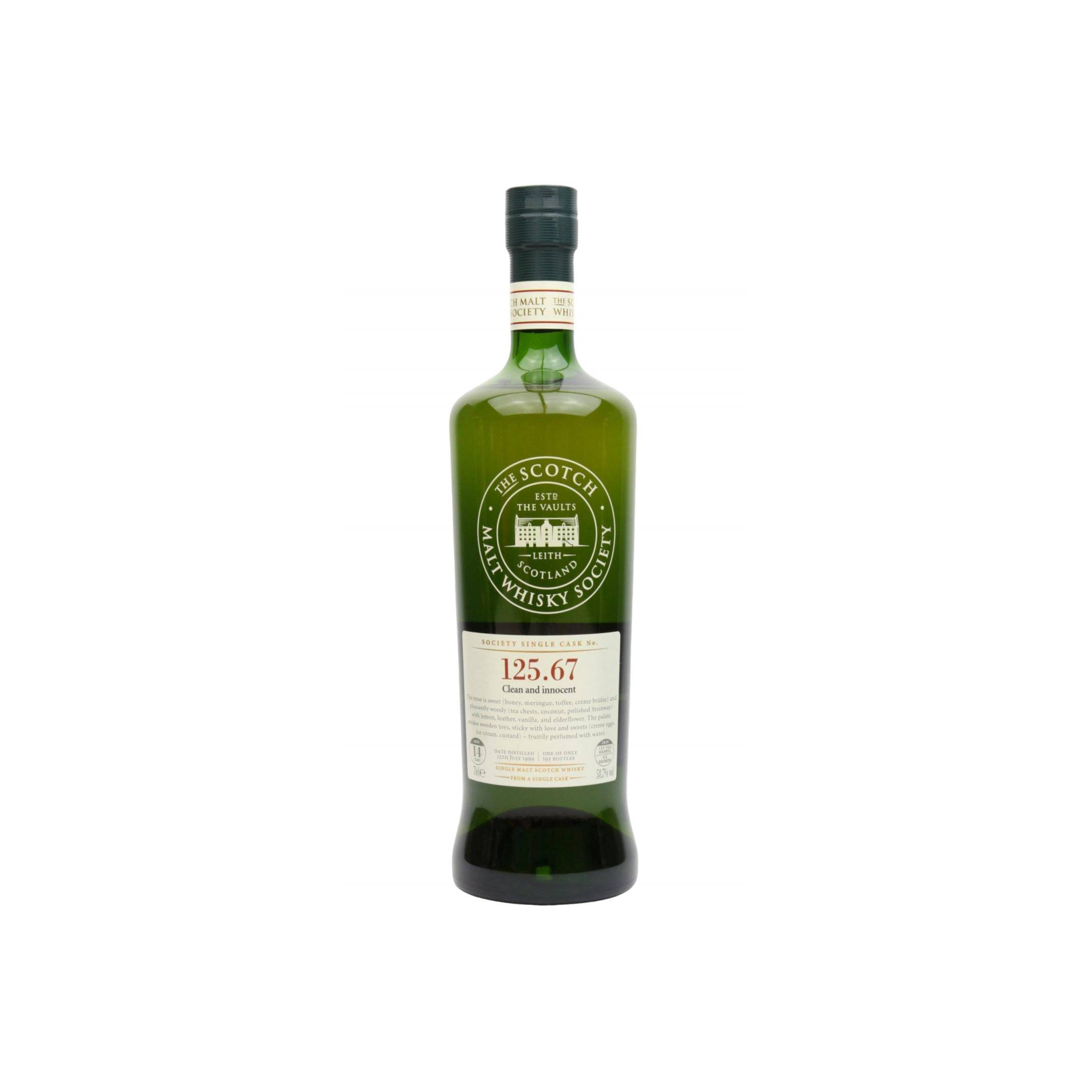The Scotch Malt Whisky Society 1999 14 Years Single Malt Whisky