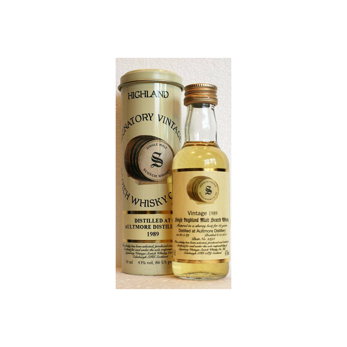 Aultmore 1989 12 Years Single Malt Whisky 3