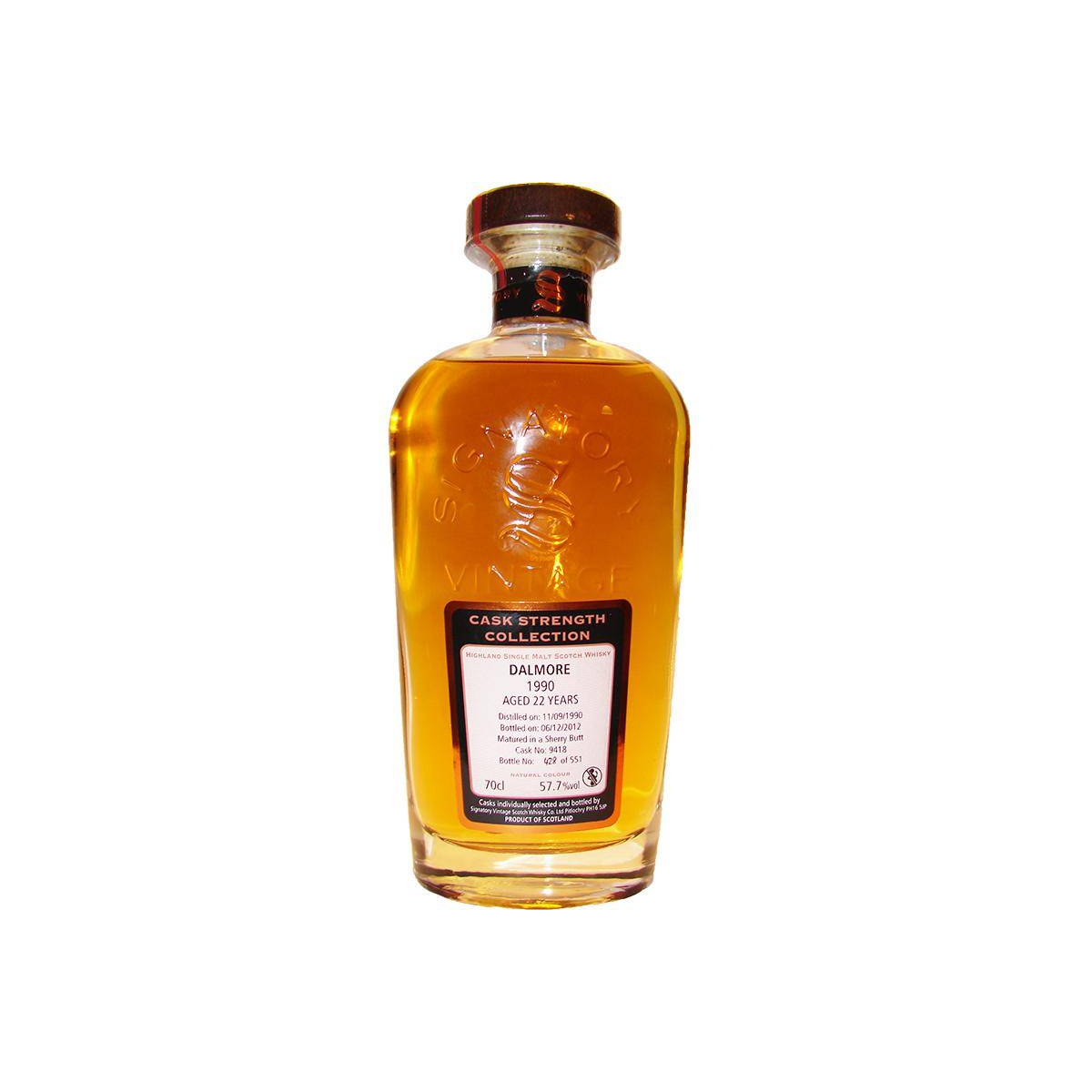 The Dalmore Cask Strength Collection 1990 22 Years Single Malt Whisky