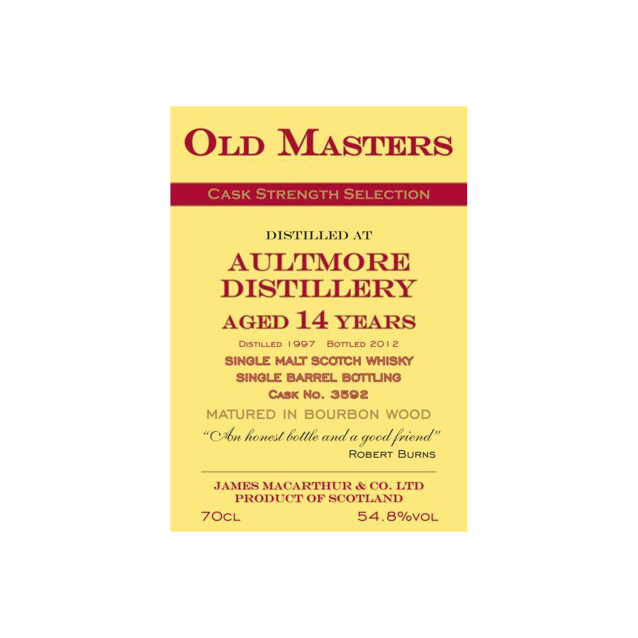 Aultmore 1997 14 Years Single Malt Whisky 2