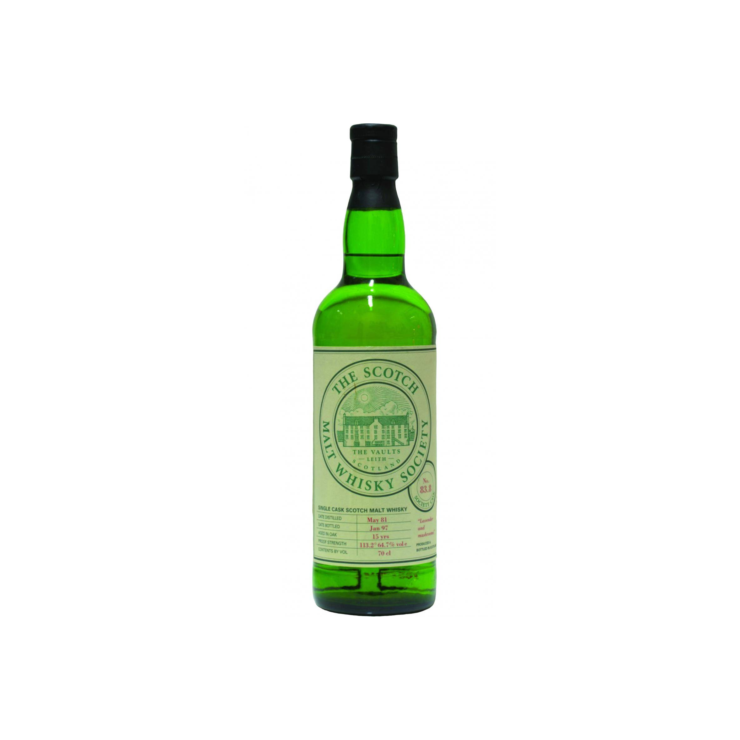 The Scotch Malt Whisky Society 1981 15 Years Single Malt Whisky