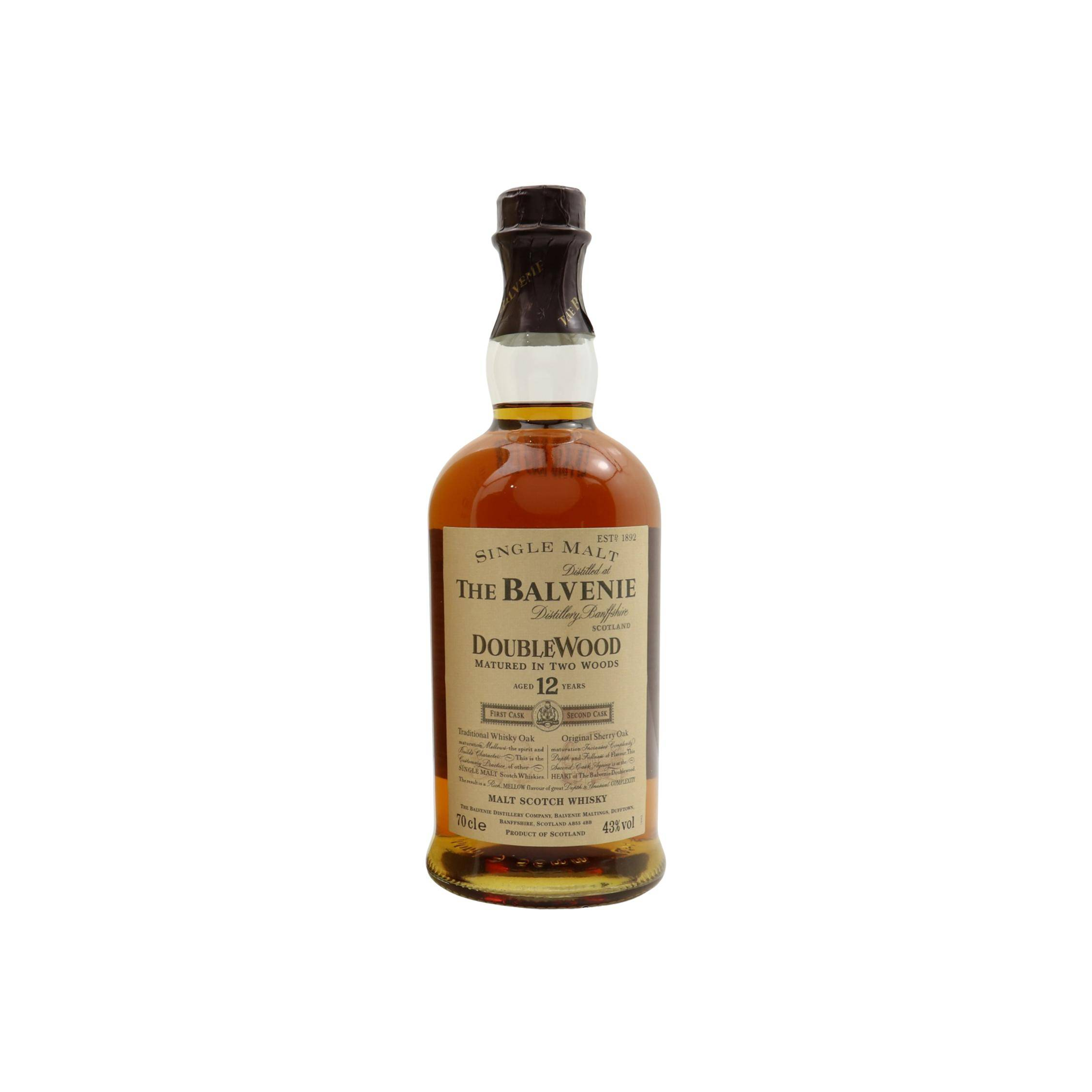 The Balvenie 12 Years Single Malt Whisky