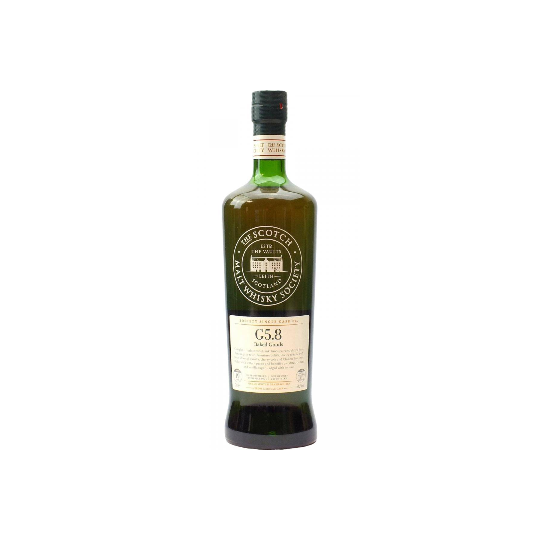 The Scotch Malt Whisky Society 1993 19 Years Single Grain Whisky