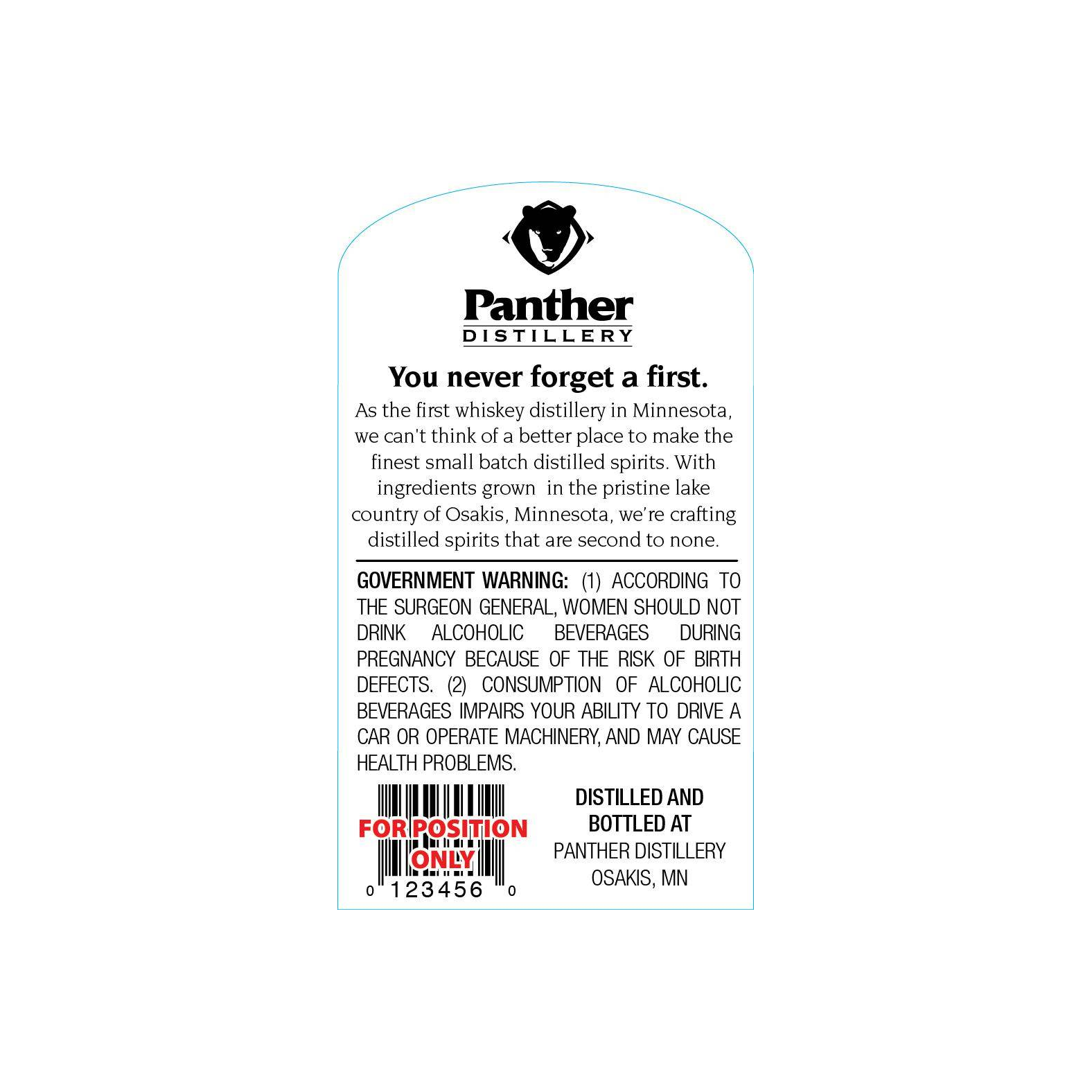 Panther Distillery White Water  Whiskey 3