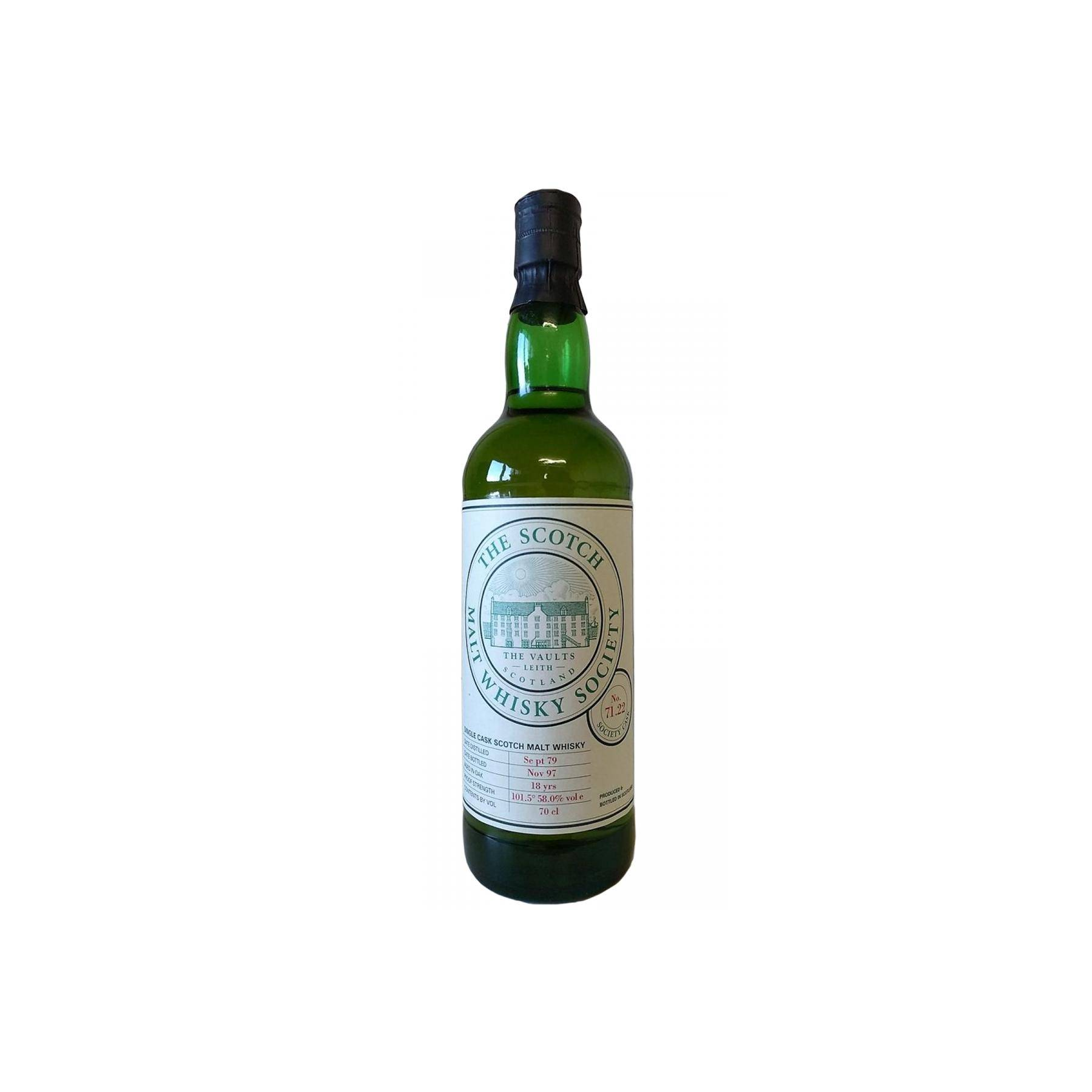 The Scotch Malt Whisky Society 1979 18 Years Single Malt Whisky