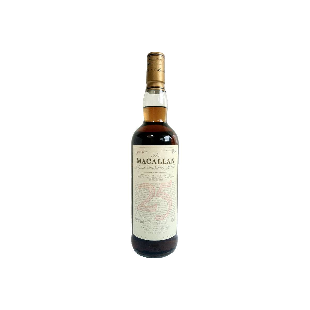 The Macallan 25 Years Single Malt Whisky