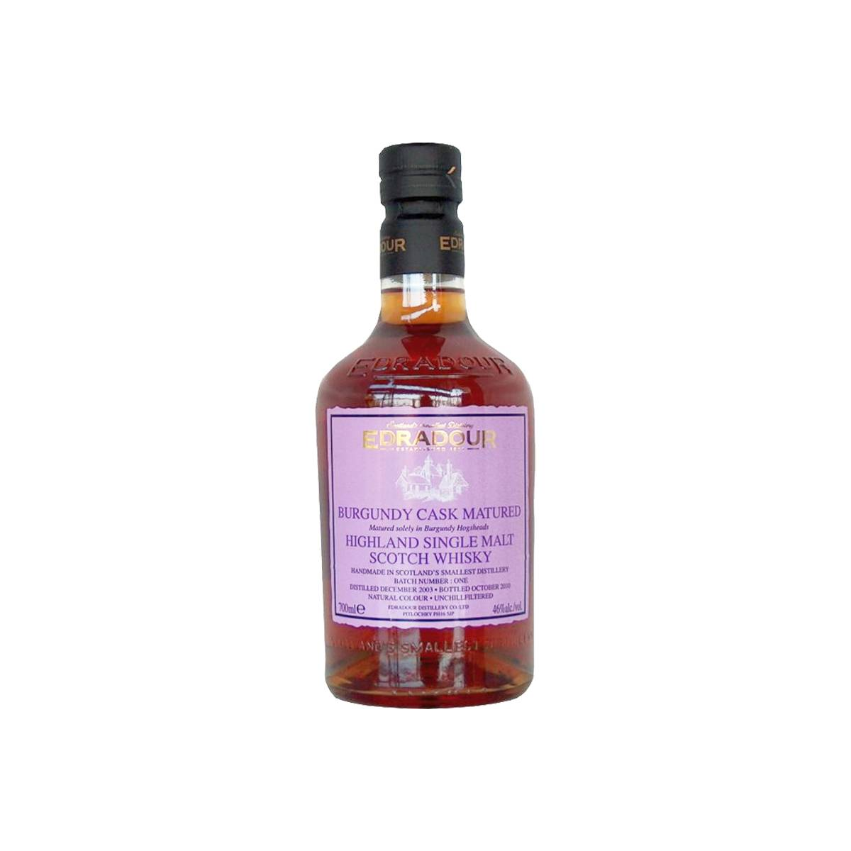 Edradour 2003 6 Years Single Malt Whisky