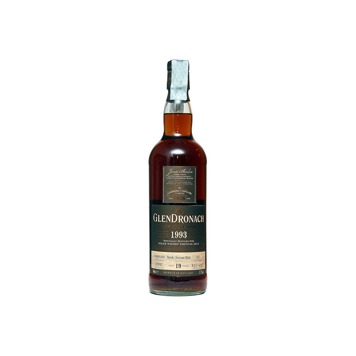 GlenDronach Single Cask 1993 19 Years Single Malt Whisky
