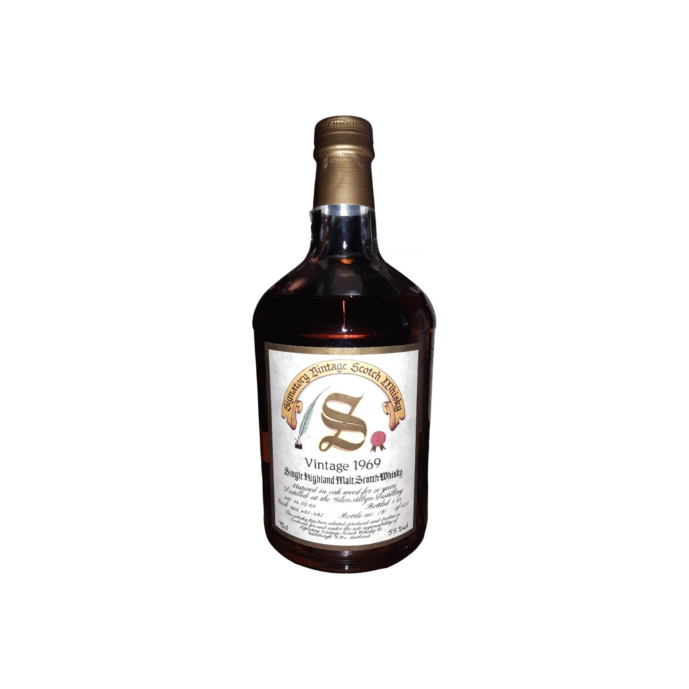 The Scotch Malt Whisky Society Vintage Collection - Dumpy 1969 20 Years Single Malt Whisky